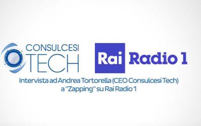 Ascolta l’intervista di Andrea Tortorella, CEO di Consulcesi Tech, rilasciata al programma di Radio Rai 1 Zapping