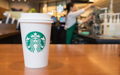 You can pay coffee with bitcoin at Starbucks