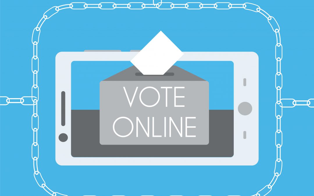 Blockchain, electronic vote for transparent elections